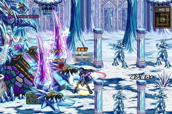 dnf70版本冰雪宫殿